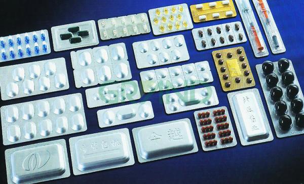 DPP -80 Mini Blister Packing Machine , High Speed Blister Packaging Equipment