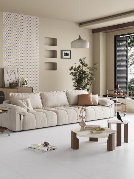 AAA Grade 600x1200mm Light Gray Porcelain Floor Tile