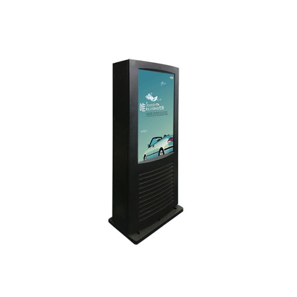 IP65 Waterproof Outdoor Digital Signage Screens 55 Inch High Brightness Long Life