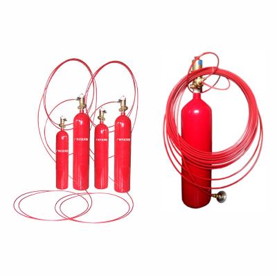 FM200 Fire Detection Tube High Durability Aluminum Alloy Storage Pressure 20ºC