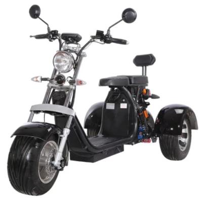 Adult  2000w 3 Wheel Fat Tire Electric Scooter With Seat For Adults 12AH 20AH 40AH