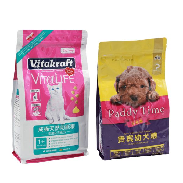 Портняжничанная барьером сумка корма для домашних животных упаковывая 2 oz стойка 2 Lb вверх по ISO 9001 мешка одобрила