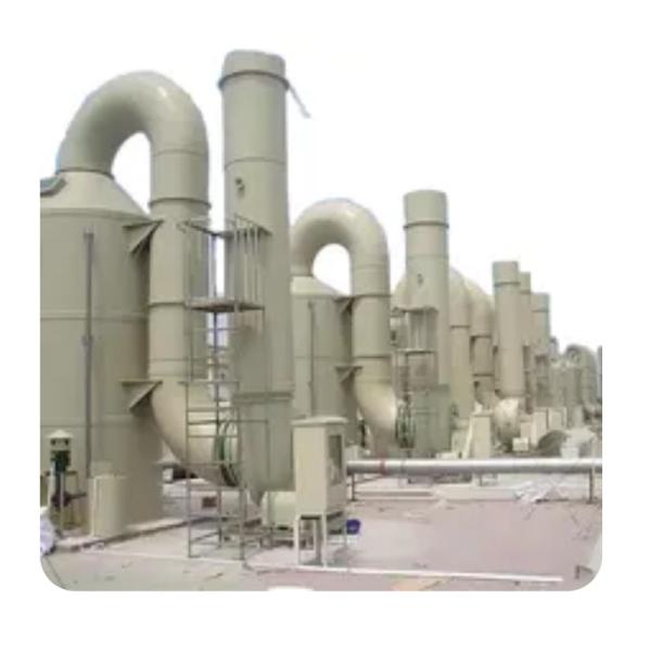 Exhaust Gas Treatment Equipment Wet Dedusting Scrubber VOC Absorption Tower with ODM Service