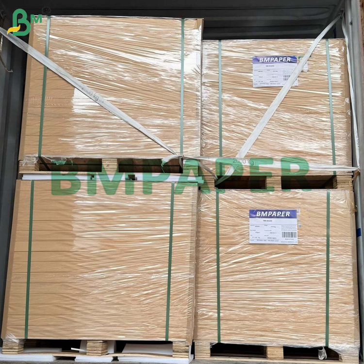 30g 60g MG Machine Glazed Bleached Kraft Paper For Flour Packaging 72cm 120cm