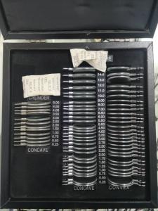 JIANPENG Optometry Trial Lens 40PCS Aluminium Case Clinic Optometry Trial Lens