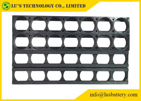 7P PC do ABS do suporte da bateria dos espaçadores DIY para pilhas 18650 26650 32650 21700