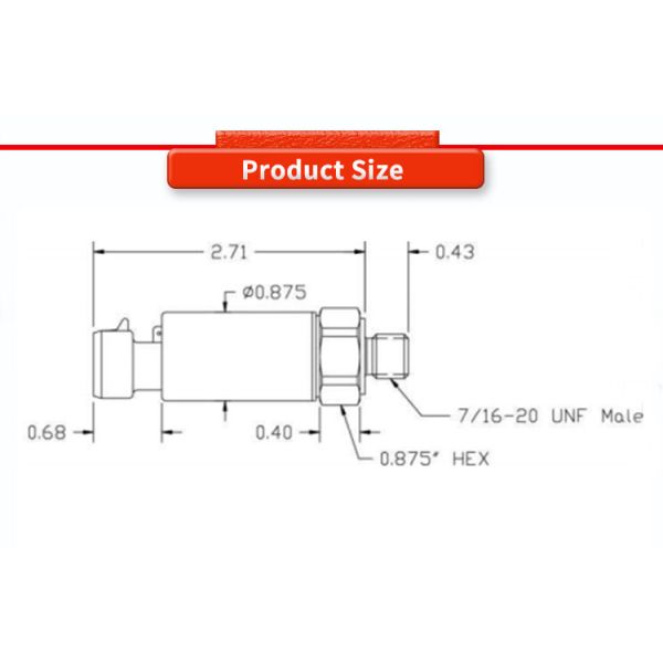 UNIVO AST2000-1569Y 0,5-4,5V из Преобразователи давления для измерения промышленных масел