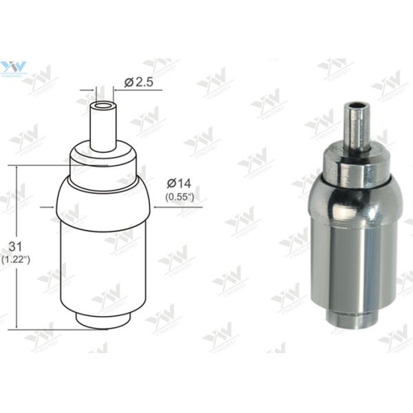 ニッケルの仕上げのグリップ ロック ケーブルのグリッパー、真鍮の物質的なケーブル ロック