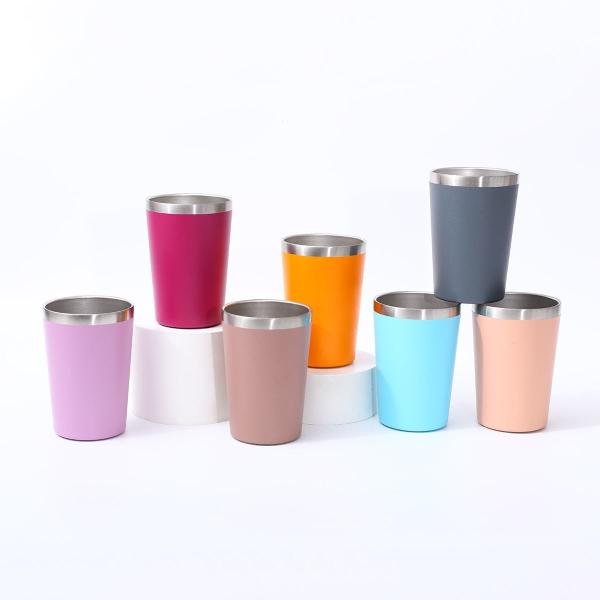 Food Grade 12 Oz Stainless Steel Coffee Mug 8 Oz Stainless Steel Travel Mug For Car Dishwasher Safe BPA Free BSCI/ISO9001 Certification