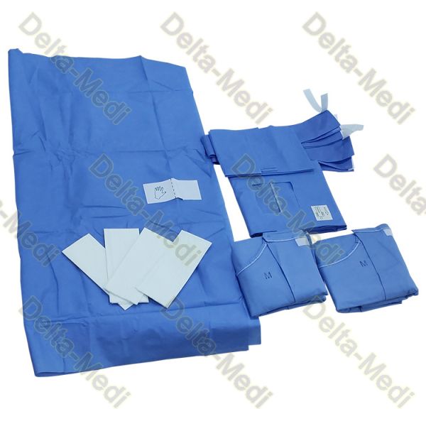 Reinforced 20-60g Surgical Dental Pack Disposable Dental Drapes With Adhensive Fenestration