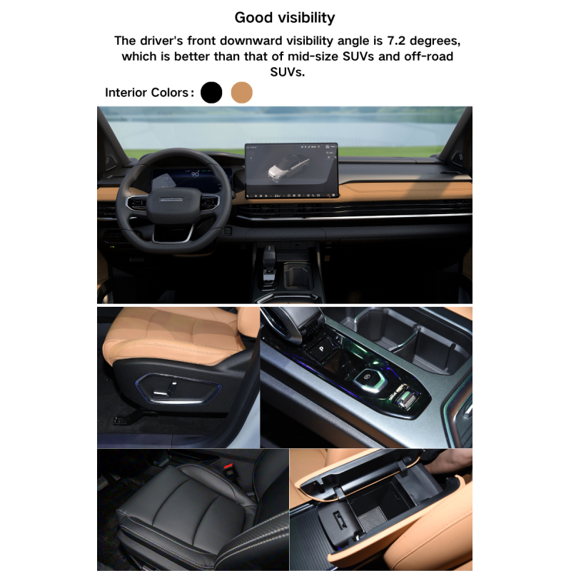 Hot Selling for for Horizon (RD6) 2026 PHEV 4WD Long Box 4-door 5-seater 19.09kWh Battery >700km Range New Energy Pickup