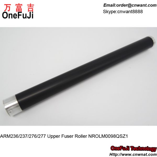Sharp AR276 AR236 AR266 AR277 AR237 Upper fuser roller compatible for Sharp machine