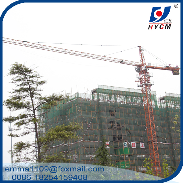 5 Tons Specifications Cat Head Tower Crane For Civil Construction Projects