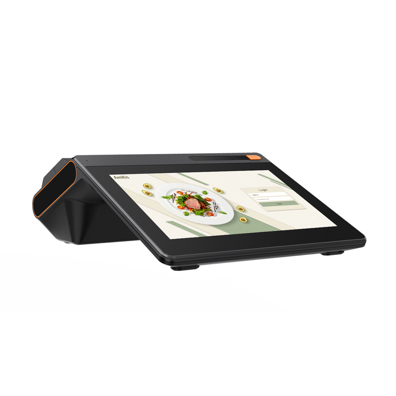 Touch Screen Mobile POS Terminal With GPS LTE Support For Delivery Field Services