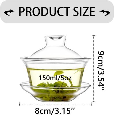 OEM ODM Double Walled Glass Cups / Mugs With Infuser Basket