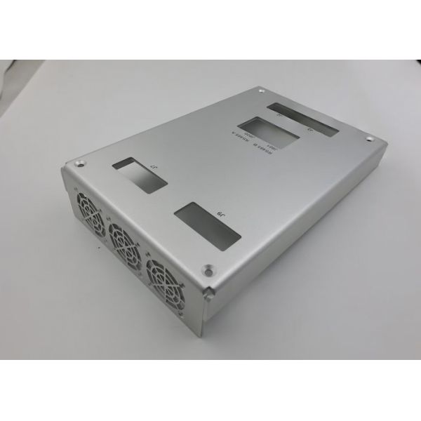 Customized Silk Screen Printing Anodized Aluminum Sheet Metal Processing Chassis Shell Laser Cutting Seamless Bending