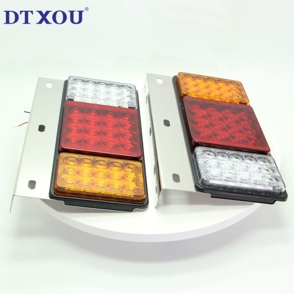Push Fitting Installation LED Combination Tail Light Energy Saving 12V/24V Waterproof