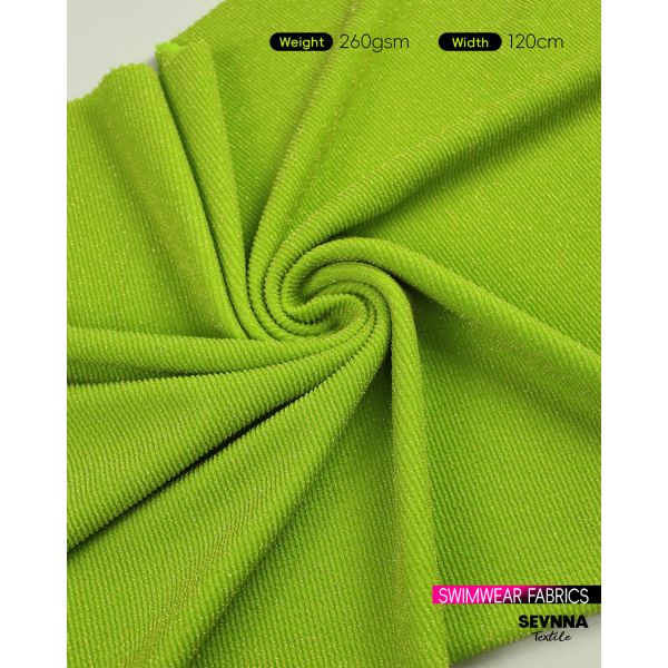 Eco Friendly Swimwear Fabric with 120cm Width Breathable and Durable Recycled Swimwear Material