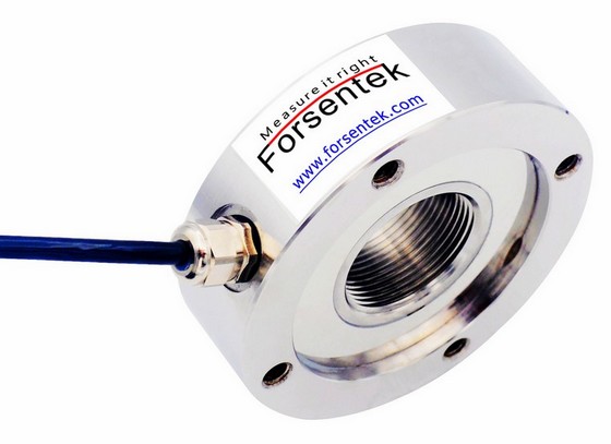 Donut Load Cell 500kg 1000kg Thru-hole Tension Compression Sensor 2t 3 ton 5t