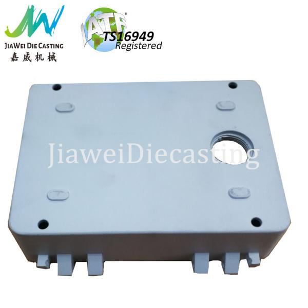 Professional Custom Aluminium Pressure Die Casting Box Shot Blasting / CNC Machining Surface