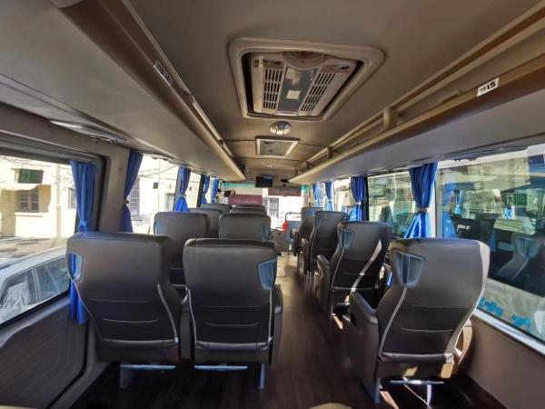 August 2019  Second Hand Luxury Bus 19 Seats ISO Certified