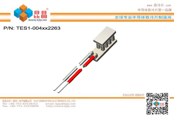 TES1-004 Series (2.2x6.3mm) Peltier Chip/Peltier Module/Thermoelectric Chip/TEC/Cooler