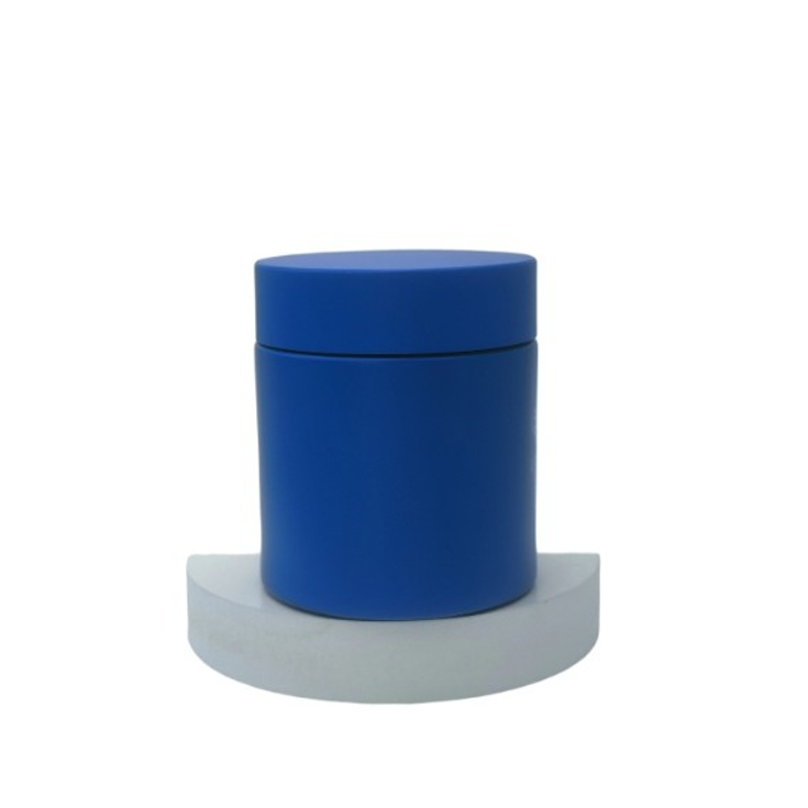 2025 Nueva llegada Jar cosmético de vidrio redondo de 100 g con tapa de plástico para crema para el cuidado de la piel, máscara, ojos y crema facial - Servicio OEM disponible