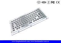 Teclado industrial do quiosque da Líquido-Prova de aço inoxidável mini com 86 chaves