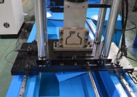 1.5 - Máquina de moldagem de rolos de rack vertical de 3 mm com corte hidráulico para sistema de armazenamento