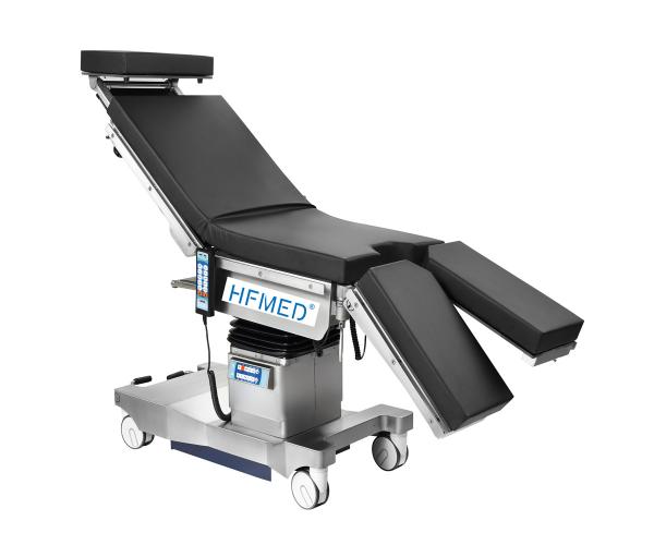 Tabela automática do exame da ginecologia com espuma da memória para a sala de operações