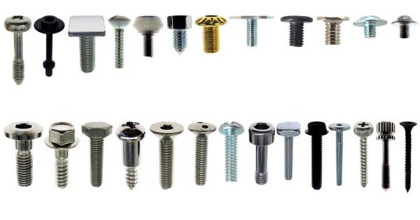 Bolinhos de titânio anodizado vermelho personalizáveis M1.6 para aplicações industriais