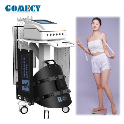 Máquina de beleza de laser Lipo 5D 650nm 940nm com máscara leve Maxlipo