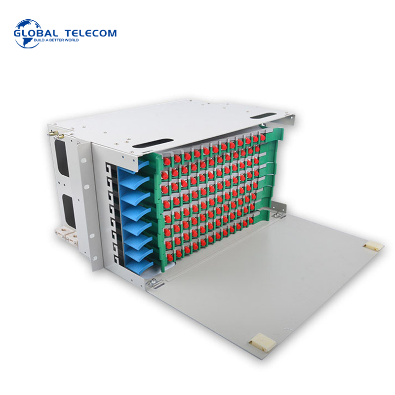 Odf Fiber Optic Patch Panel Wall Mounted 12 24 48 96 144 Port