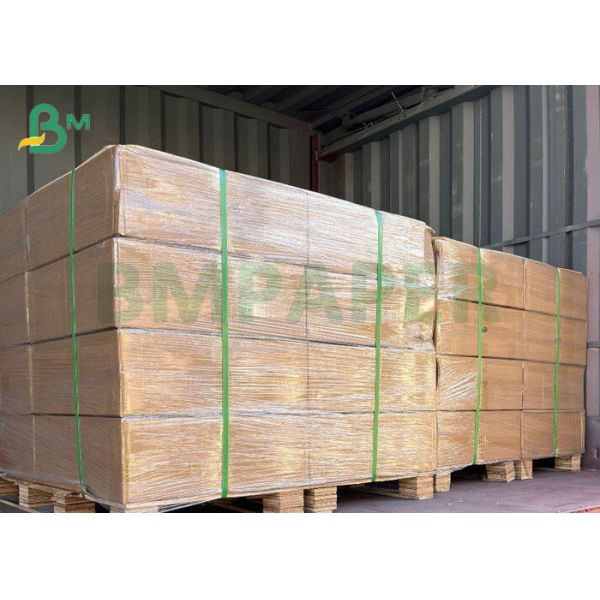 ткань 0.7mm Washable Браун Kraft бумажная для сумок Tote в крене