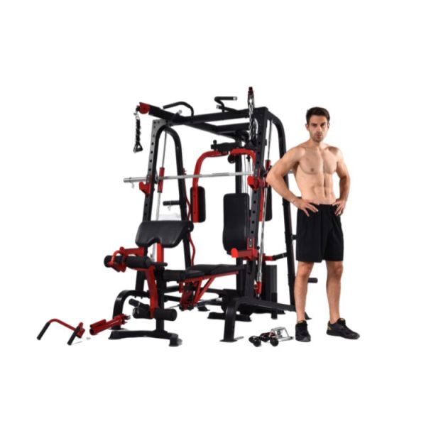 Multi Functional Smith Machine Best Fitness Equipment for Home Gym Cable Crossover