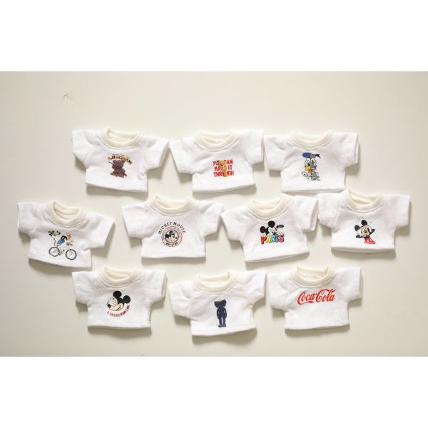 customizable 12cm Bear Doll Clothing SQ-01 Cotton Material Unisex