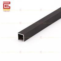 Extrusions Aluminum Tile Trim U Channel Metal Profile 12mm Black