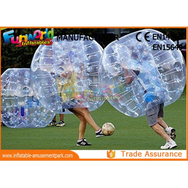 шарик Зорб футбола бампера диаметра 1.2м раздувной с Силк логотипом Пайтинг