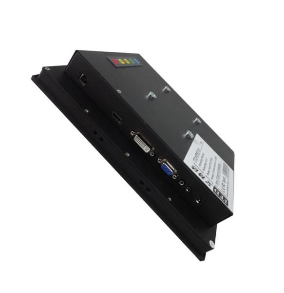 10.4 Inch IP65 Industrial Panel Mount Monitor 300nits With Aluminum Front Bezel