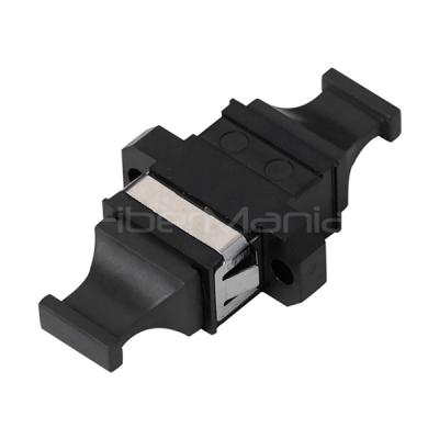 Adaptador MTP/MPO simples de modo único com SC Footprint preto