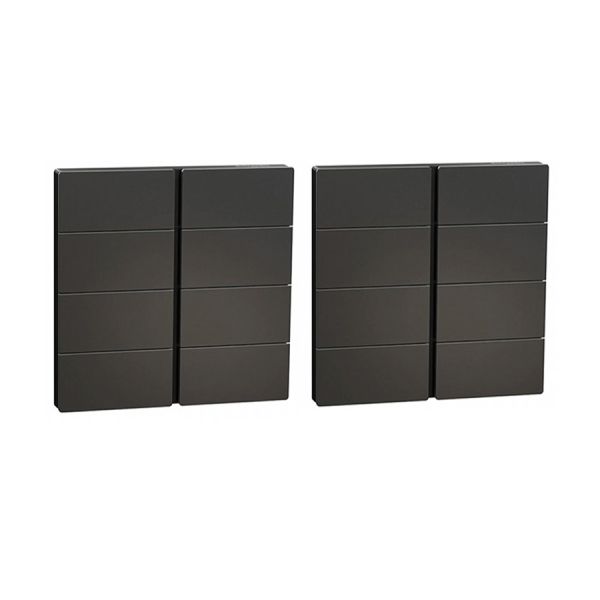 C2E616402 All In One KNX 8 Position Scene Controller Schneide SpaceLogic Matt Black