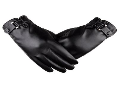 Fashion Windproof Leather Driving Gloves 100 G Weight Used For Adult