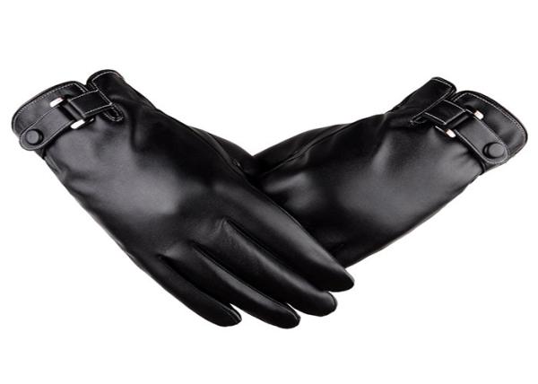 Fashion Windproof Leather Driving Gloves 100 G Weight Used For Adult