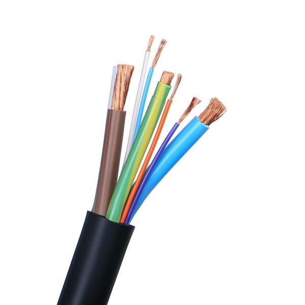 Optical Power Composite Cable for Energy Vehicles Tinned Copper Conductor Insulation