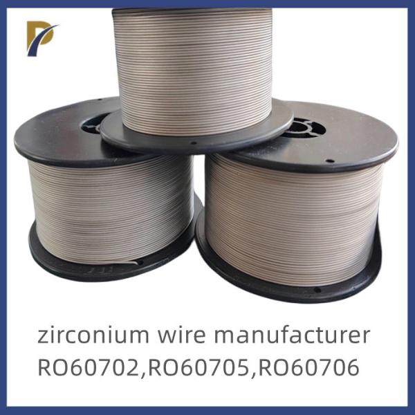 Arame de zircônio Nióbio Arame de liga de zircônio RO60705 RO60706 Para a indústria química