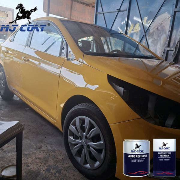 Water Based Spray Automotive Top Coat Paint For Industrial  2-3 Coats