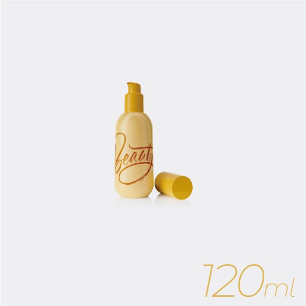 GR942 120ML Round-Bottom Vacuum Bottle with ABS/PP Material for Airless Pump Applications