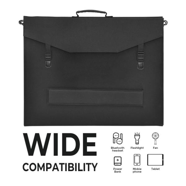 Mono Foldable Solar Panel Solar Energy Portable Charger 200W Type-C Output 9V