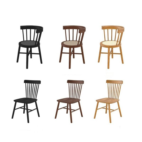 Vintage Style Restaurant Furniture Set Coffee Shop Solid Wood Table and Chairs Coffee Shop Booth Sofa Combination Furniture Set