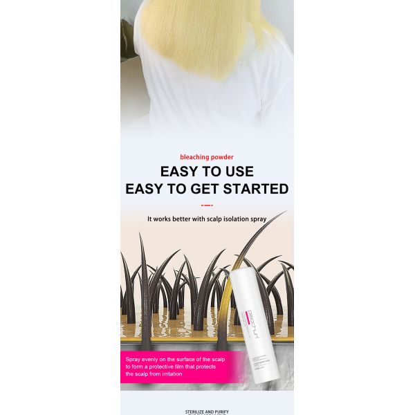 Achieve Deep Bleaching Effect without Damaging Hair Professional Hair Bleaching Powder